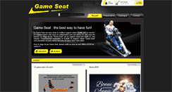 Desktop Screenshot of game-seat.fr