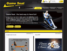 Tablet Screenshot of game-seat.fr